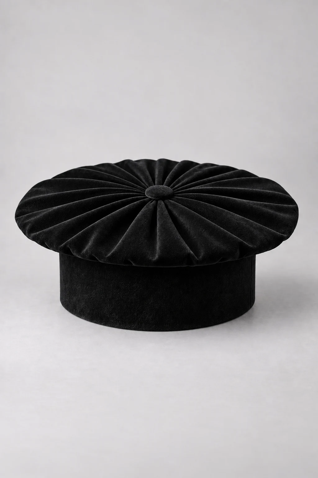 Zwarte academische baret